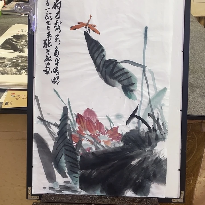 国画张圣敏先生纯手绘作品