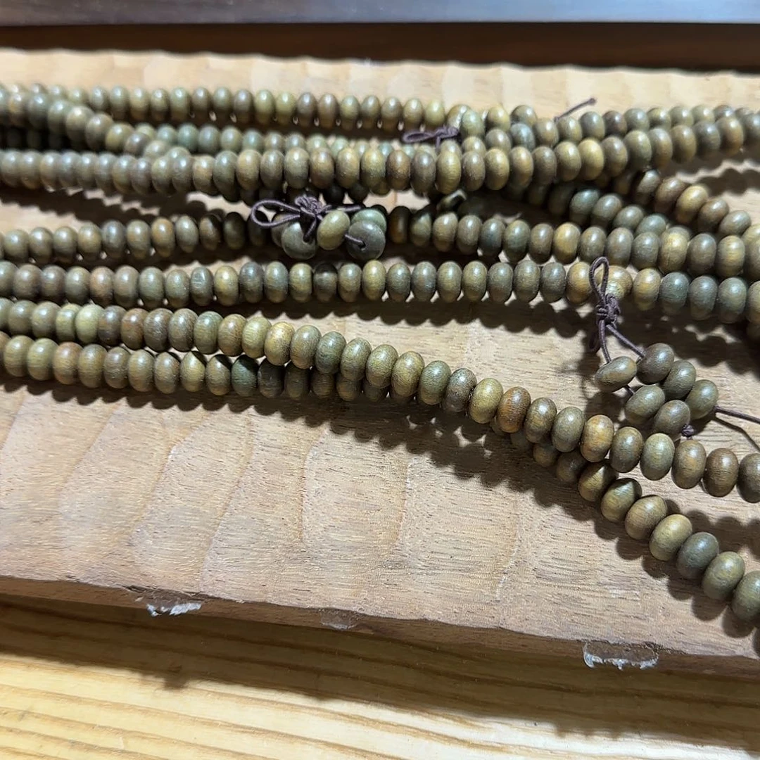 大果紫檀（缅甸花梨）绿檀算盘