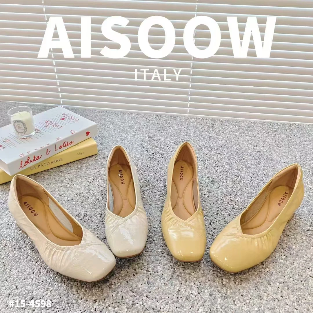 套筒方头浅口单鞋浅口鞋秋冬加绒皮鞋百搭低跟瓢鞋