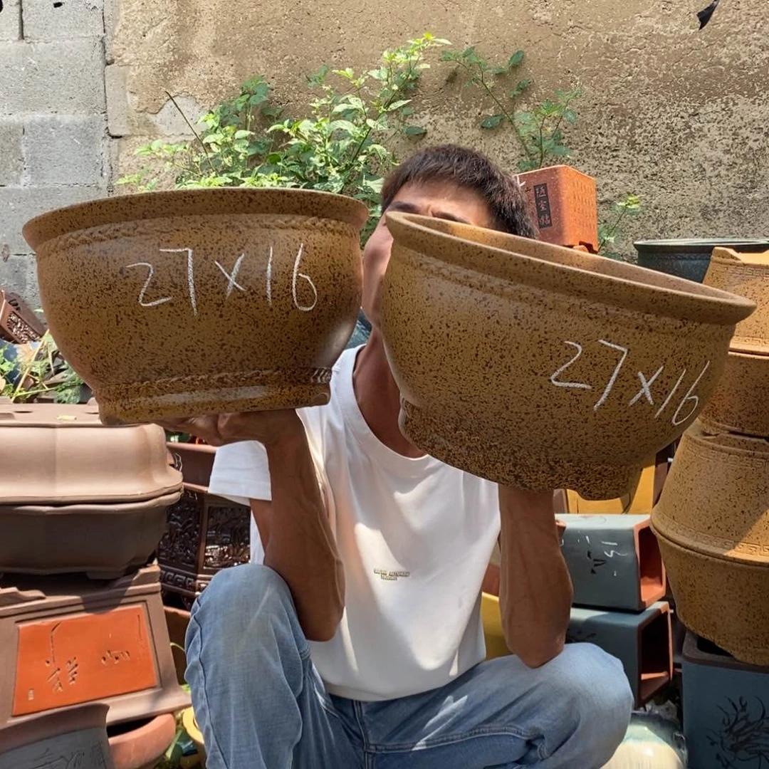 紫砂花盆紫砂壶的时候我