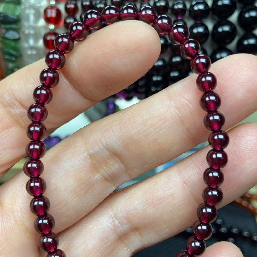 石榴石未镶嵌手链