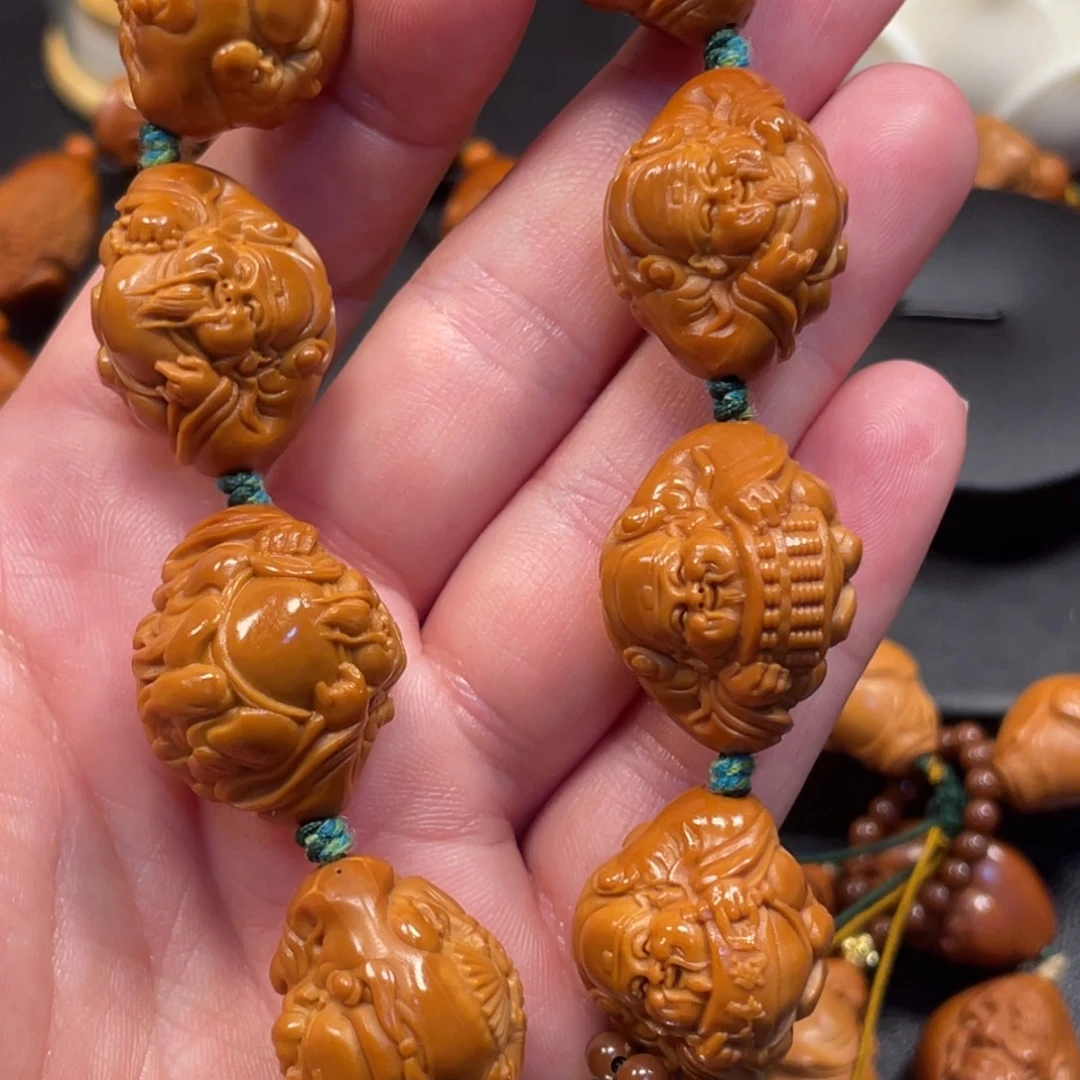 橄榄核手串/手链横财神