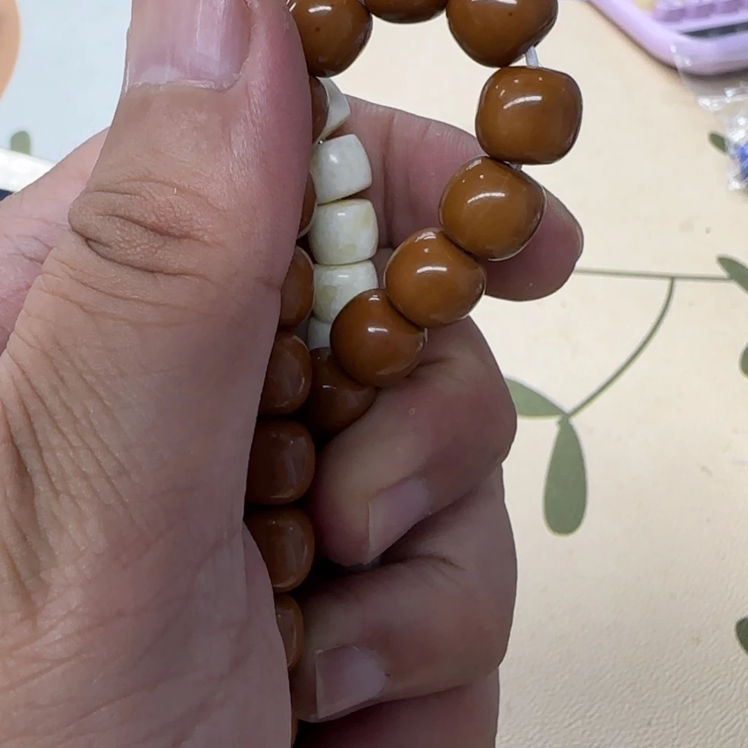 白玉菩提吊坠黄色303