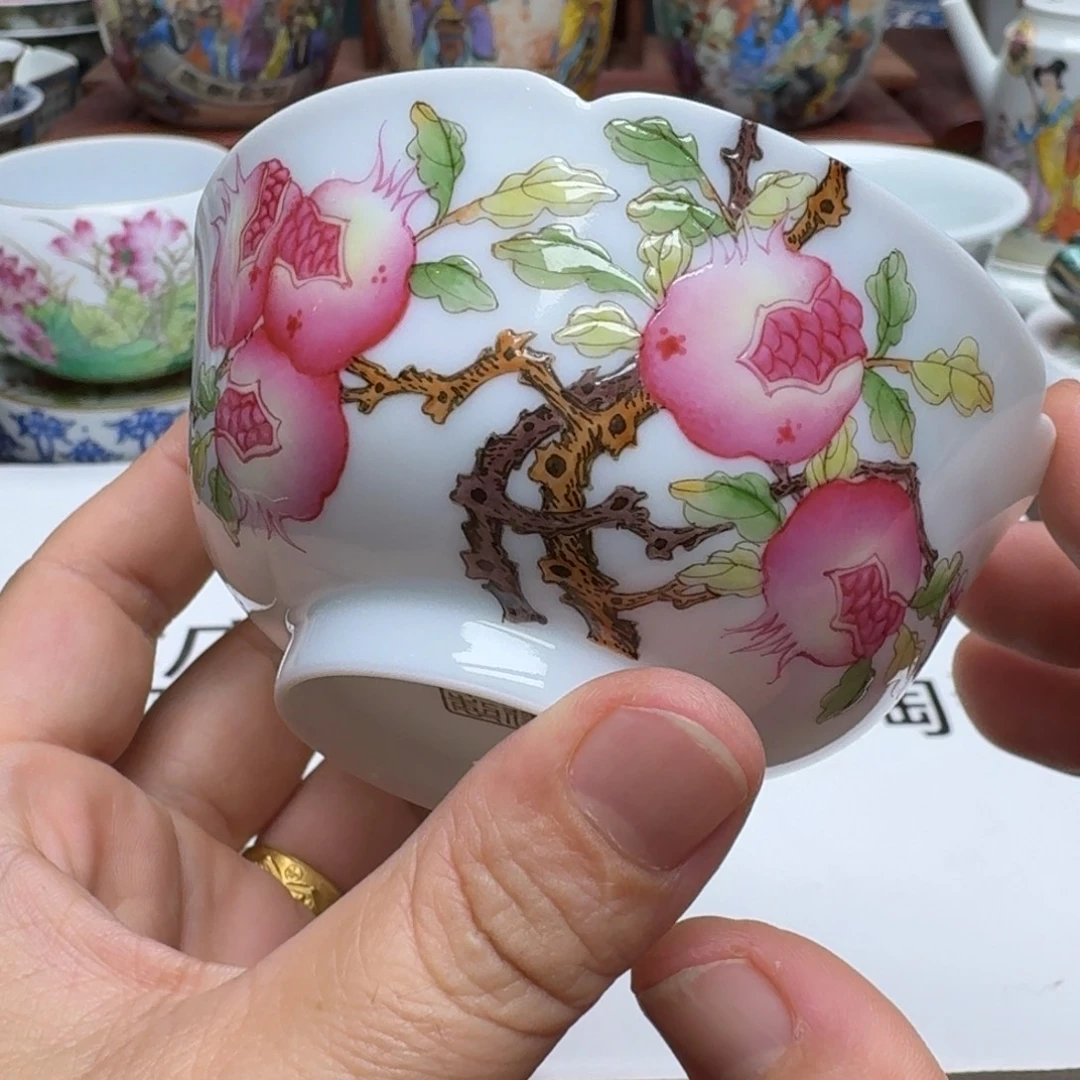 景德镇手工手绘展示
