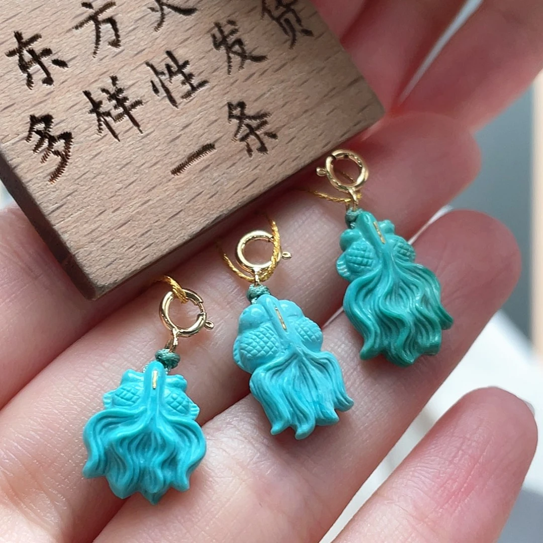 未镶嵌绿松石颈饰
