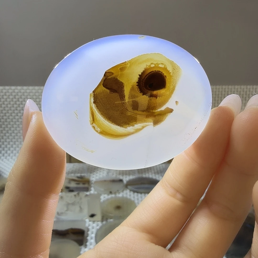 玛瑙/玉髓未镶嵌吊坠(不含链)38