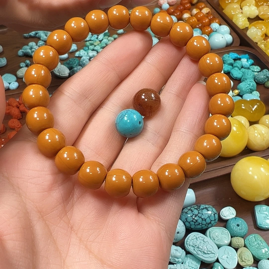 海***鸥手串猴头核桃手串配件