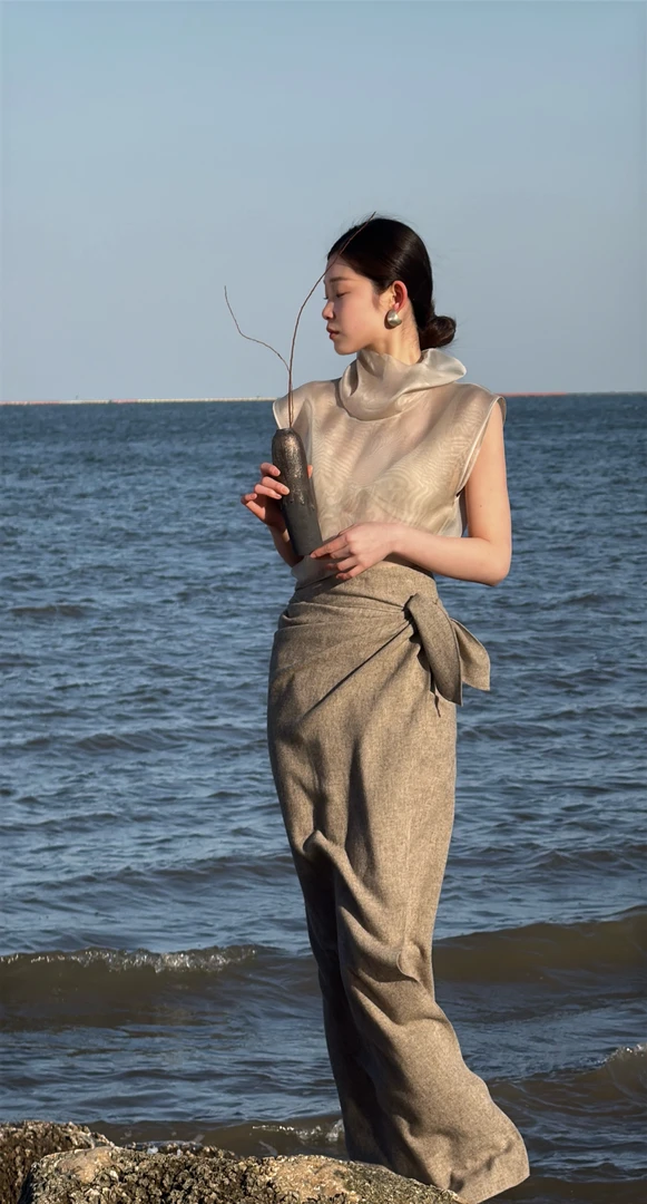 Cortana A-2199-1一片式裹裙