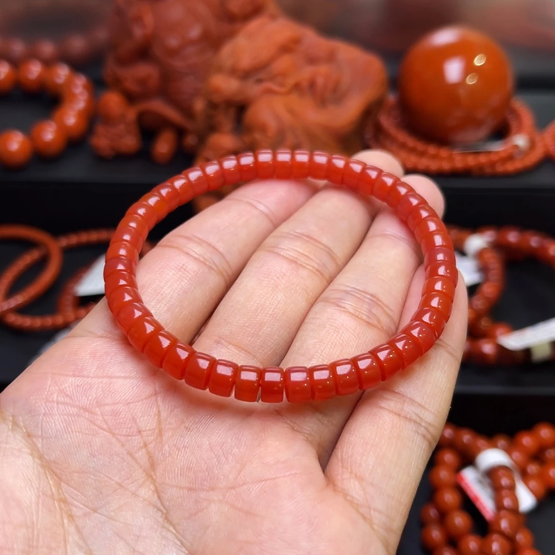 嫻***༠南红玛瑙未镶嵌南红手串