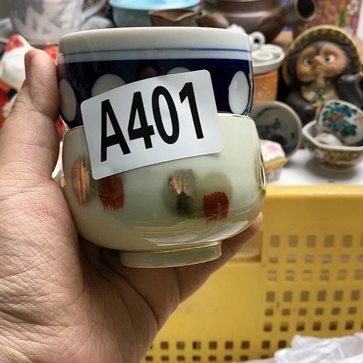 瓷片小*袄日本精品回流瓷器