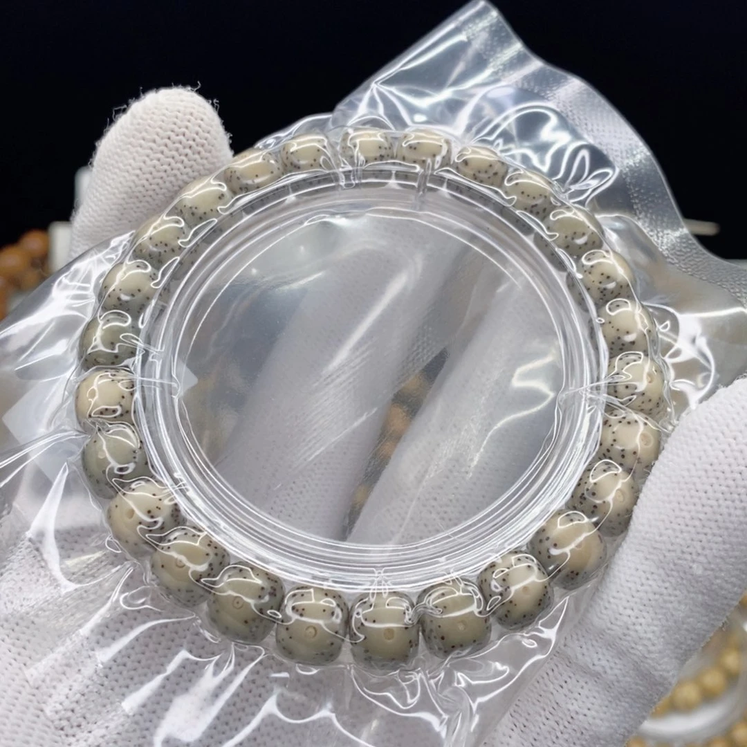 星月菩提手串4号石玉大眼睛9✖️8星点均匀