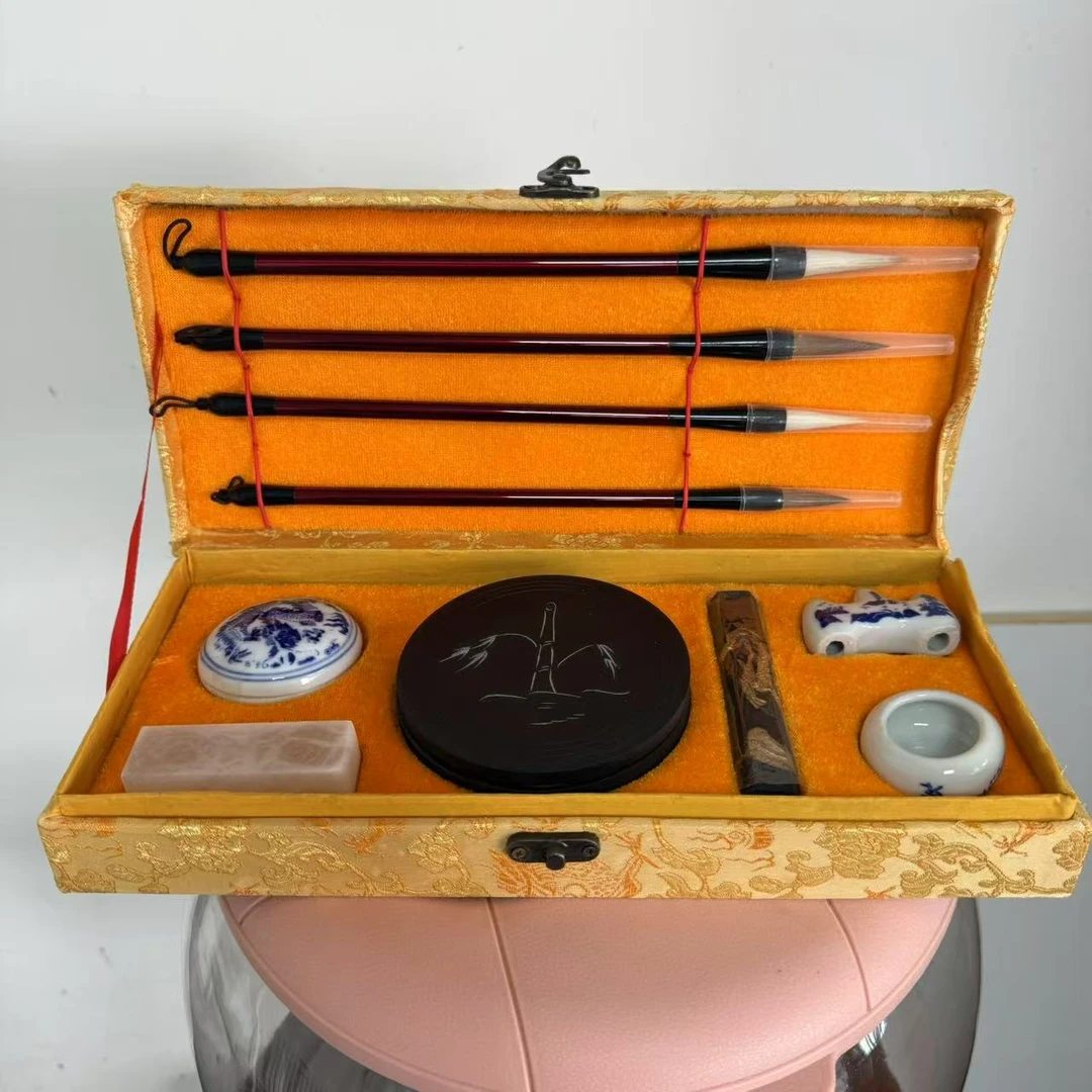 【新疆包邮】毛笔套装文房四宝