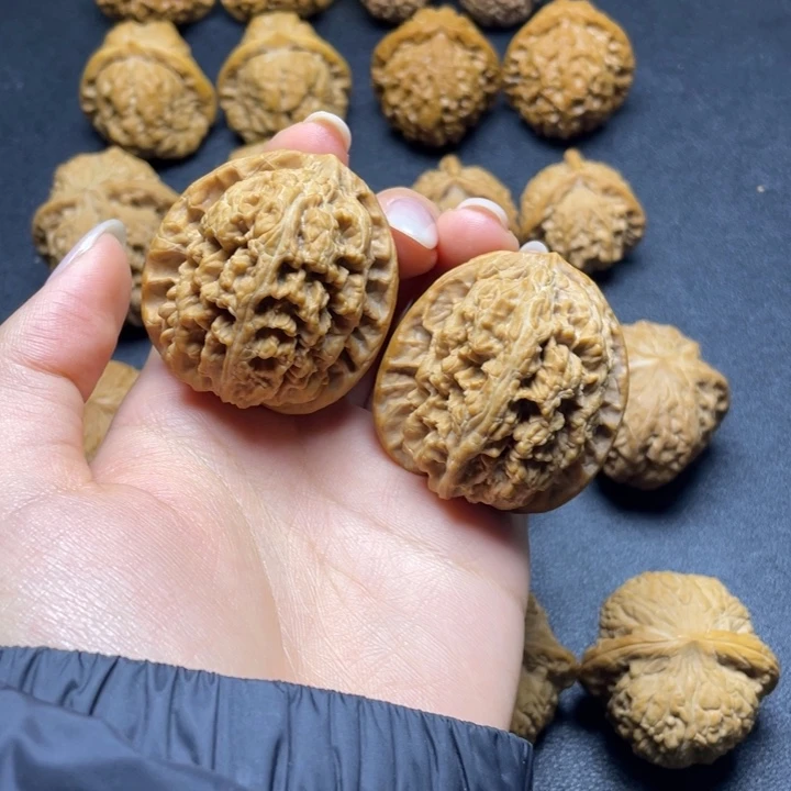 吊坠文玩核桃42华北将军榜