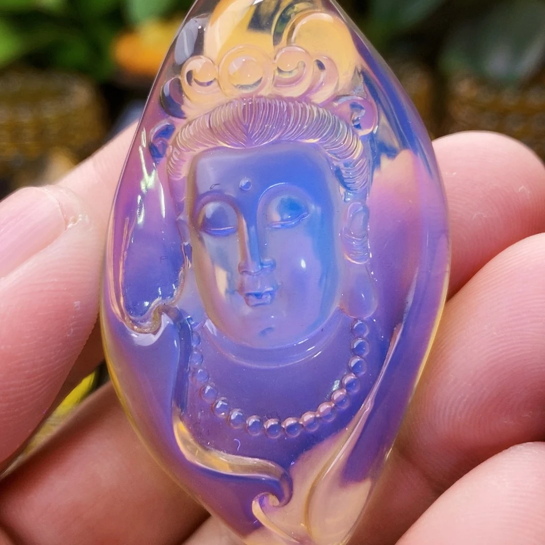 【闪购商品】蓝珀吊坠(不含链)未镶嵌