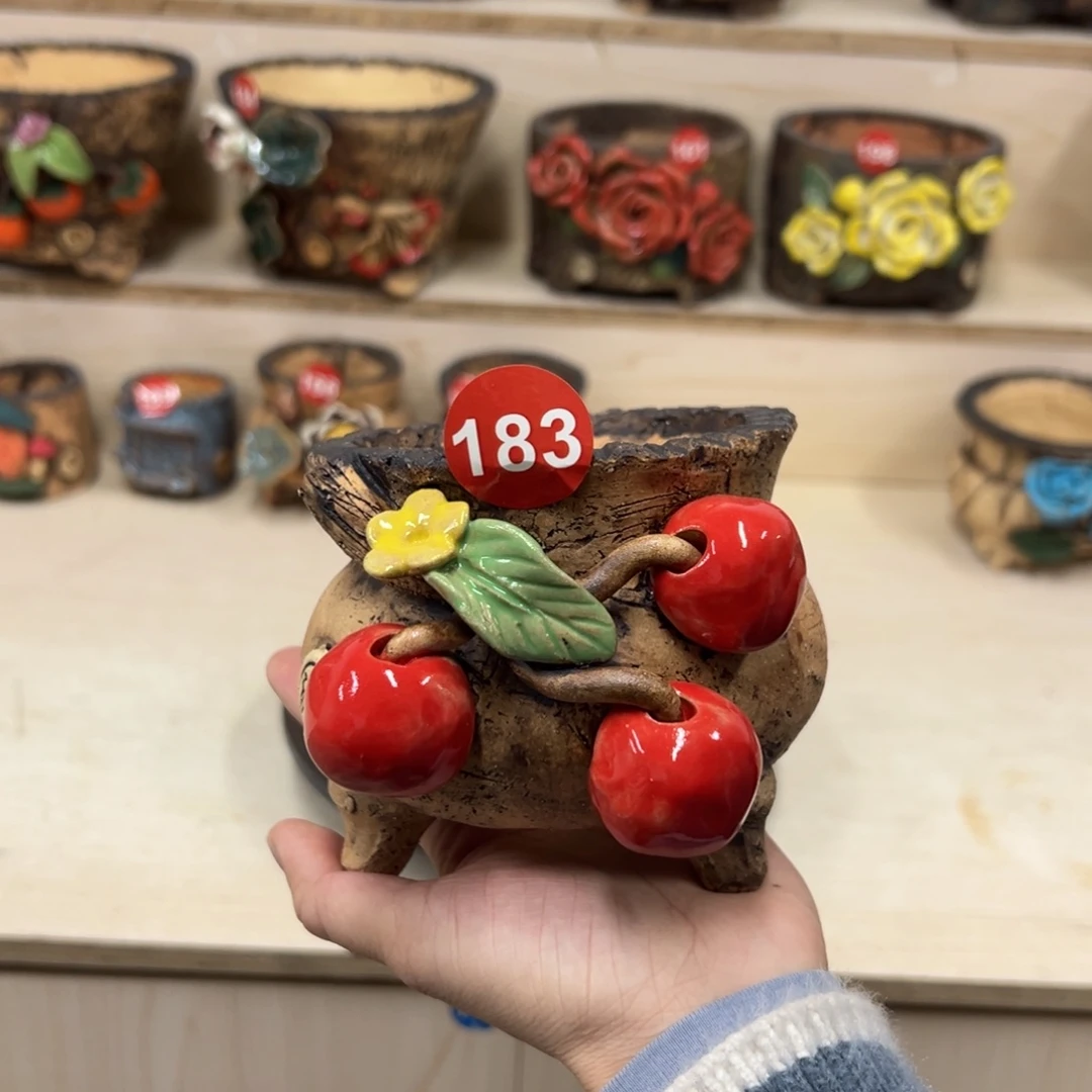 花盆紫砂183号内口9外高10