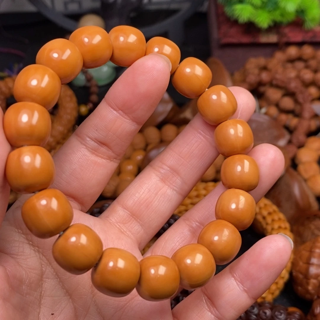 菩提籽类橄榄核雕刻手串手链项链吊坠