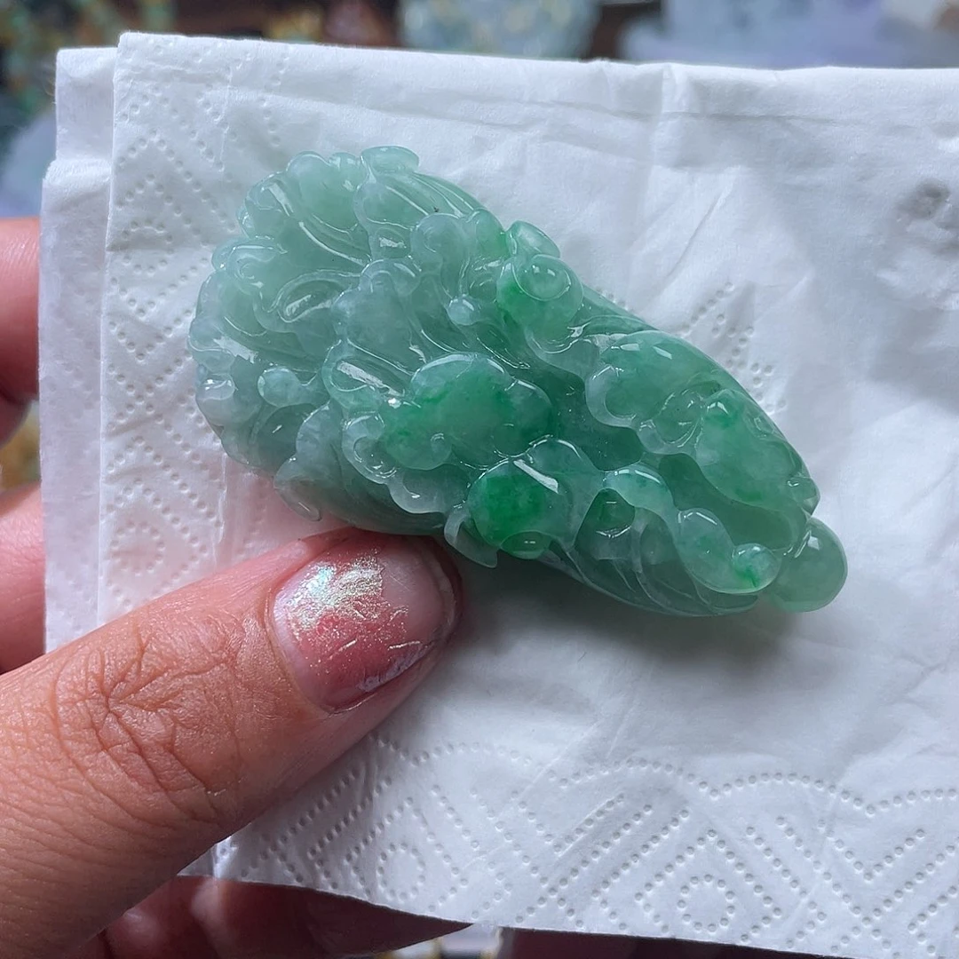 颈饰未镶嵌翡翠翡玉缘翡翠