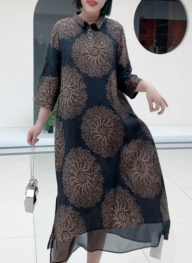 972萍聚家时尚高端欧货美裙