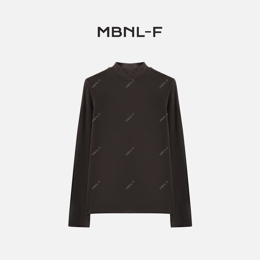 2024F/W新品 纯色百搭加绒柔软舒适打底衫 秦磊XM-SY63330