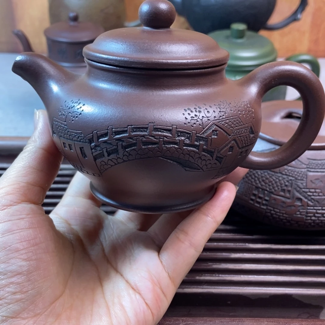 紫砂茶壶紫砂全手工定制