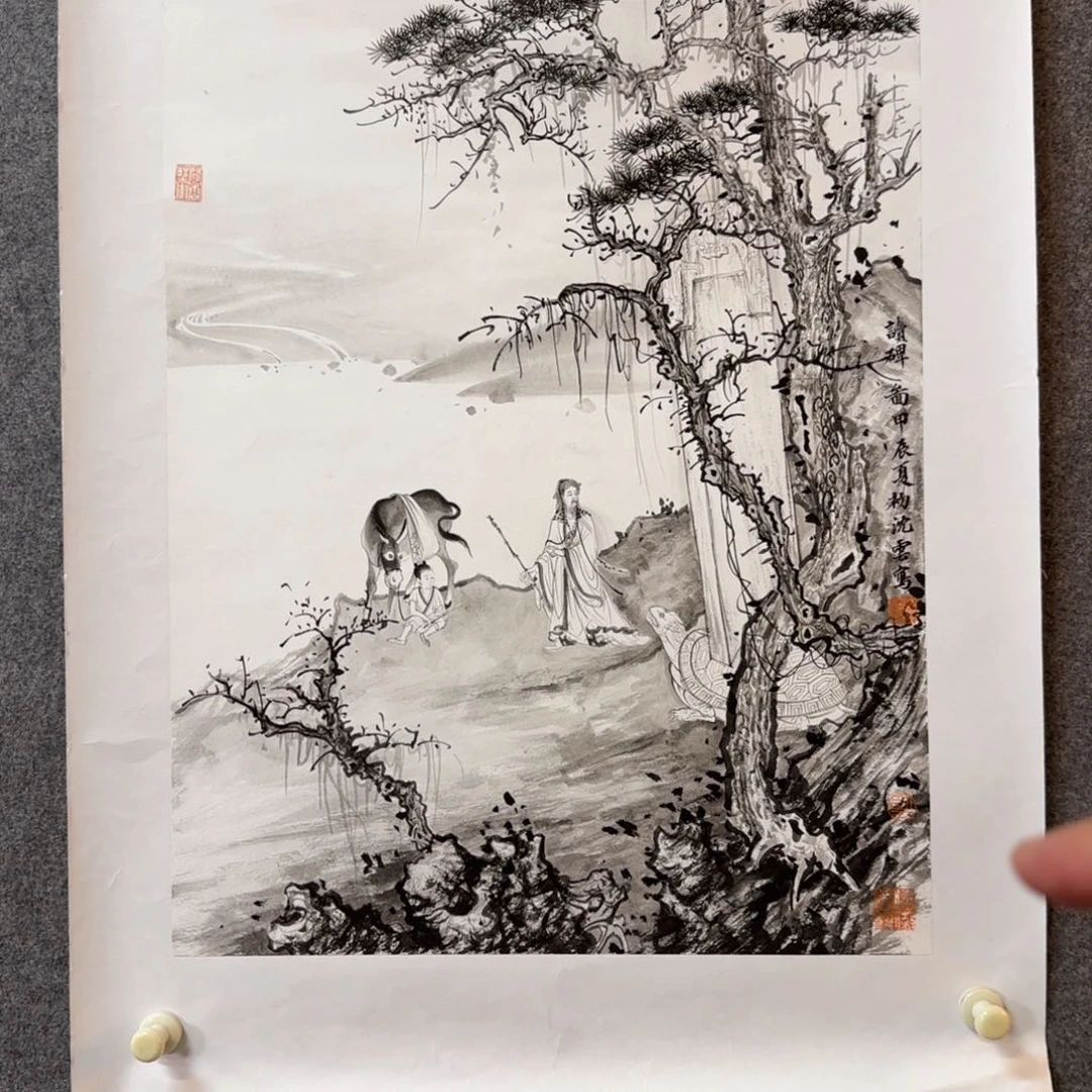 国画沈云老师手绘作品