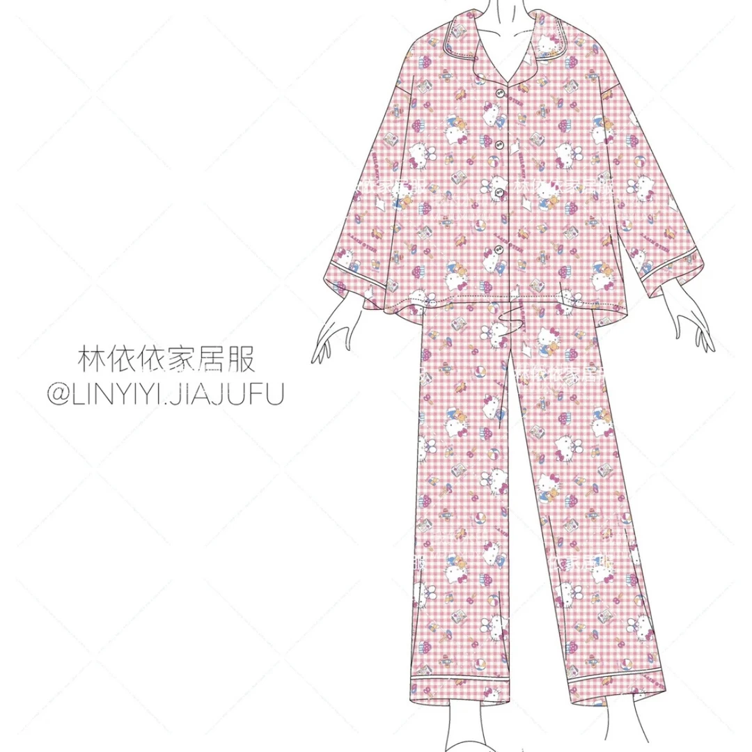 睡裙云朵棉福袋睡衣ins春夏秋冬卡通睡衣春秋可爱家居服