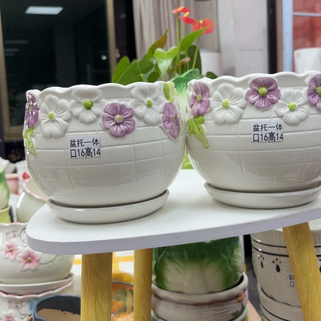 @夏西陶瓷花盆@@5864286