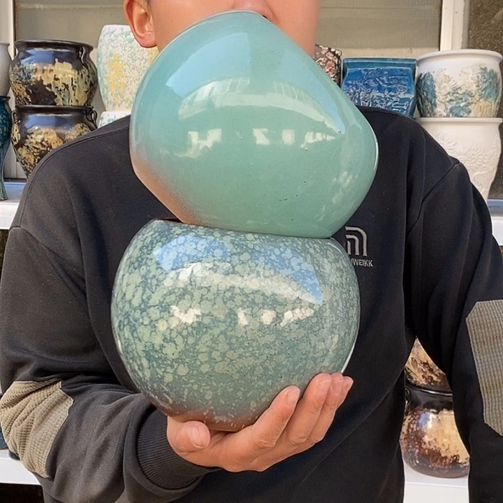 紫砂花盆口口15高18福利