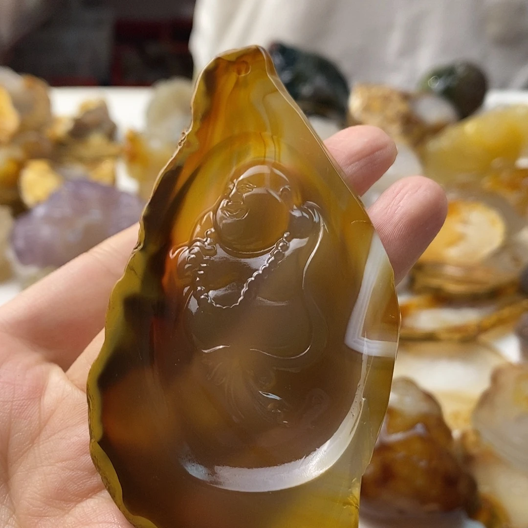 玛瑙/玉髓未镶嵌颈饰