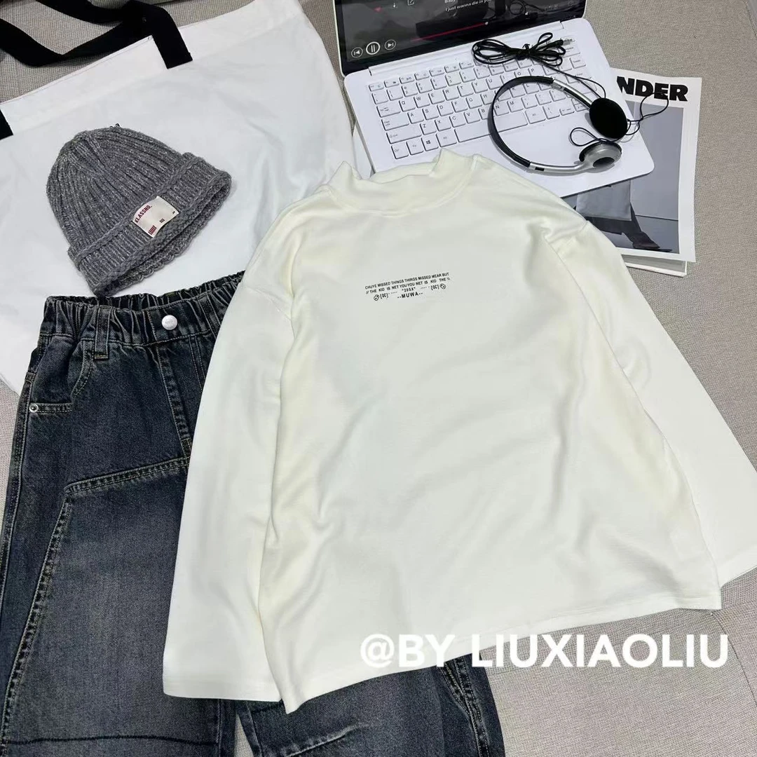 杭州六小六正版BY LIUXIAOLIU秋季儿童打底衫17557