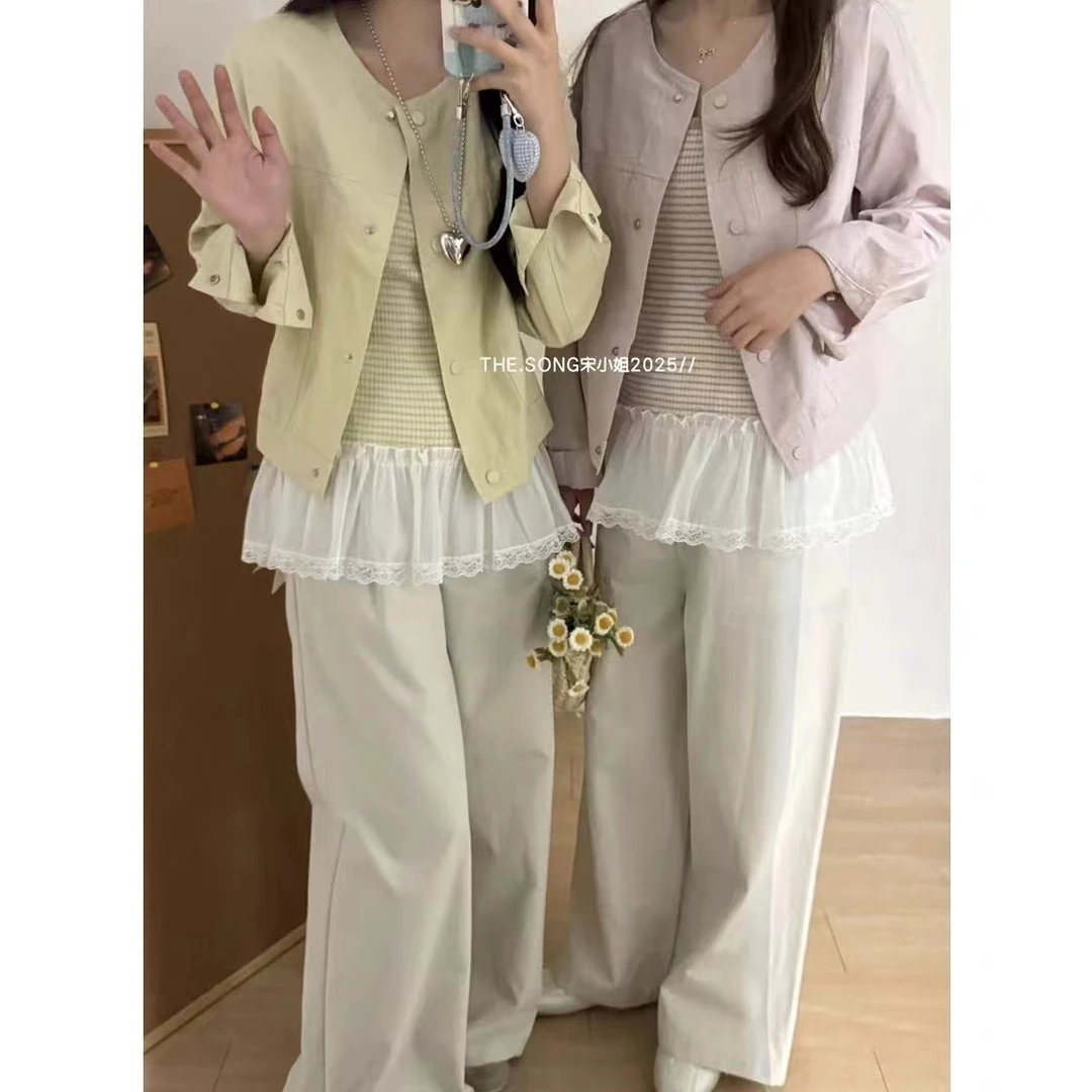 2025年时尚翻领百搭外套