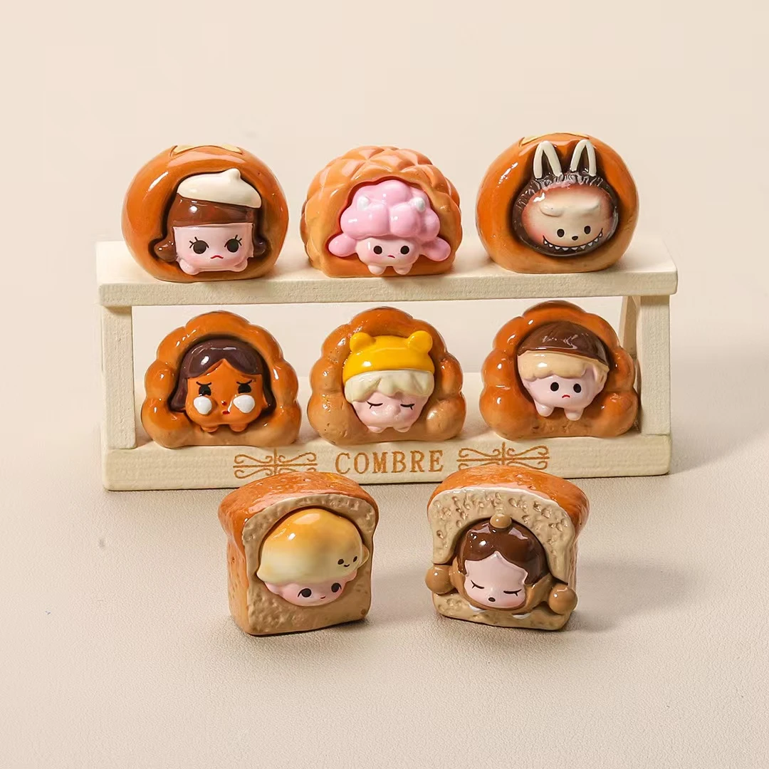 【清库存】泡泡食玩面包房树脂彩色Diy摆件
