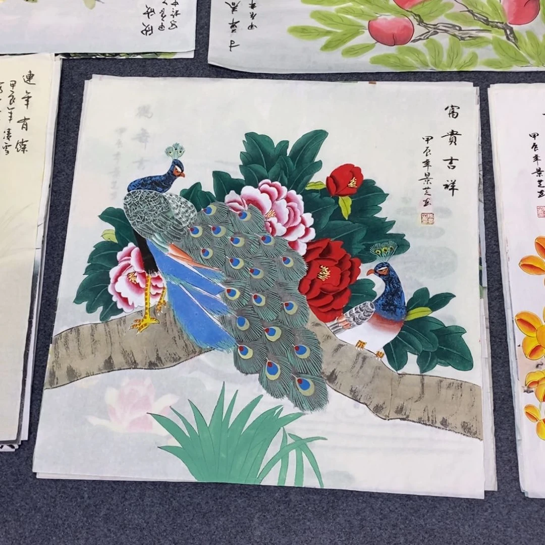 国画68✖️68工笔画画画画画画画画画
