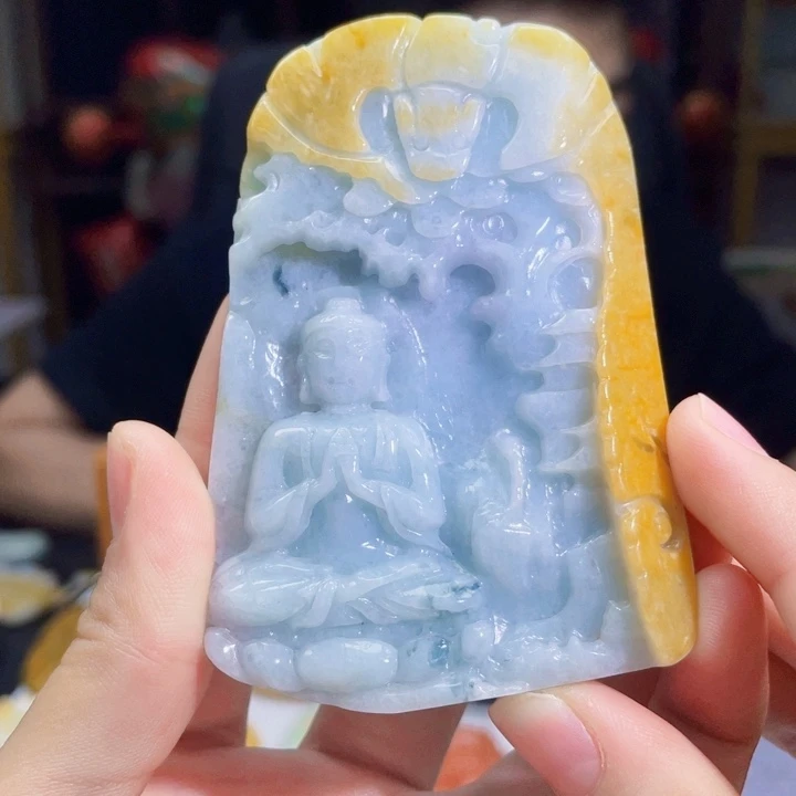 吊坠(不含链)未镶嵌翡翠A369