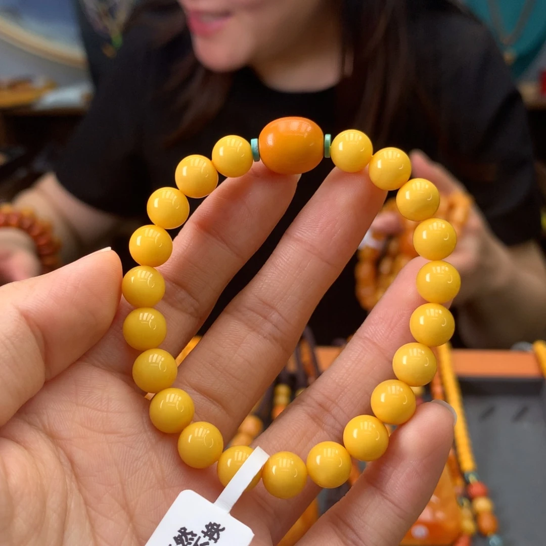 手串蜜蜡未镶嵌天然