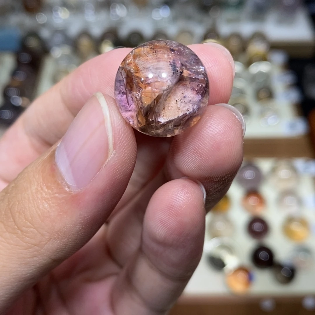 未镶嵌珠宝半成品水晶16.9m