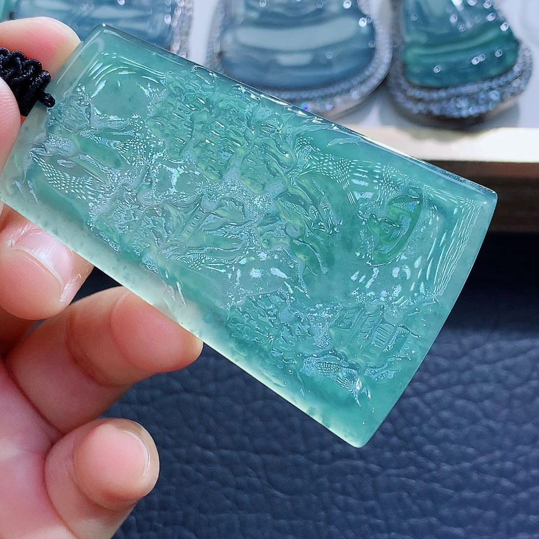 未镶嵌挂件翡翠翡翠
