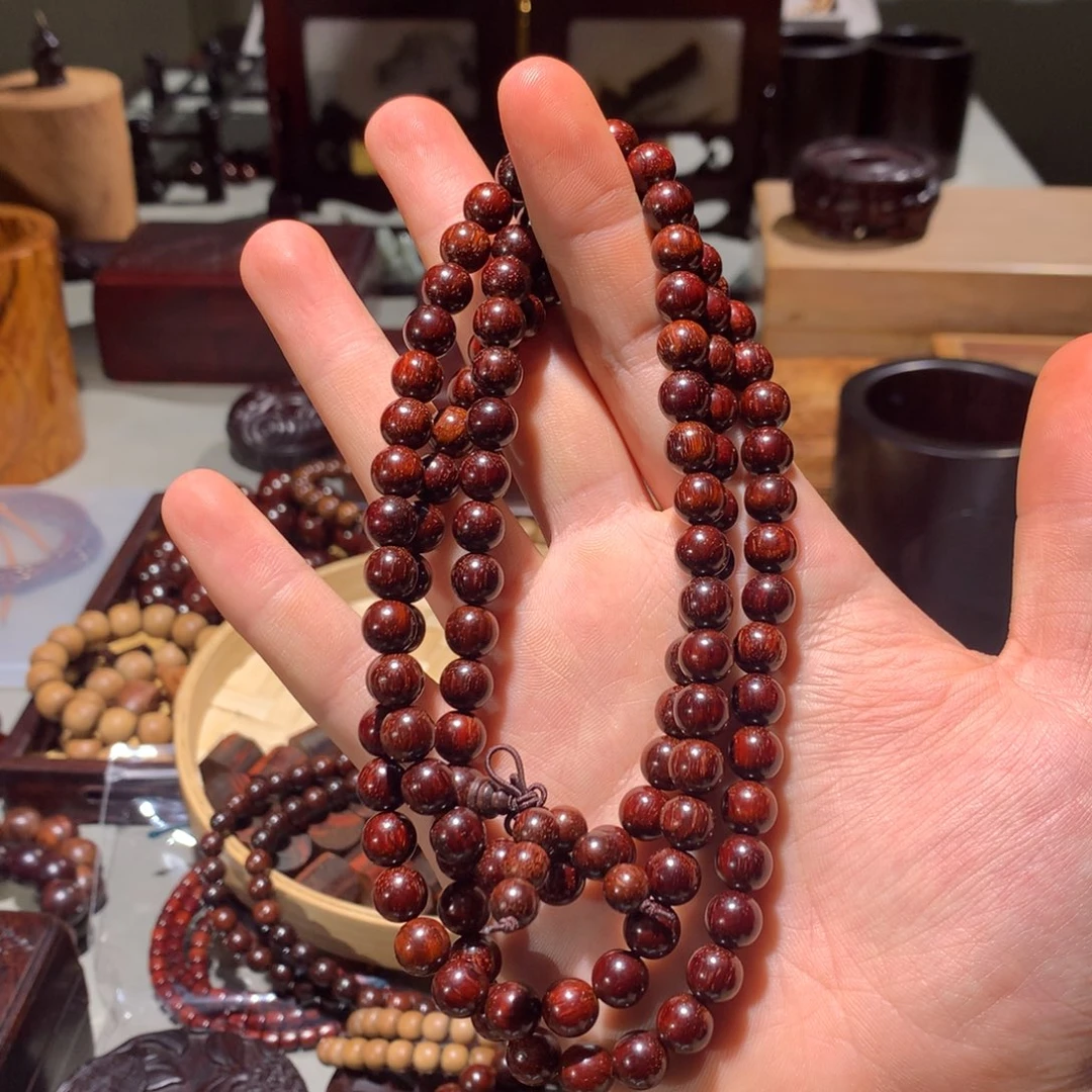 小叶紫檀手串/手链0.8/108