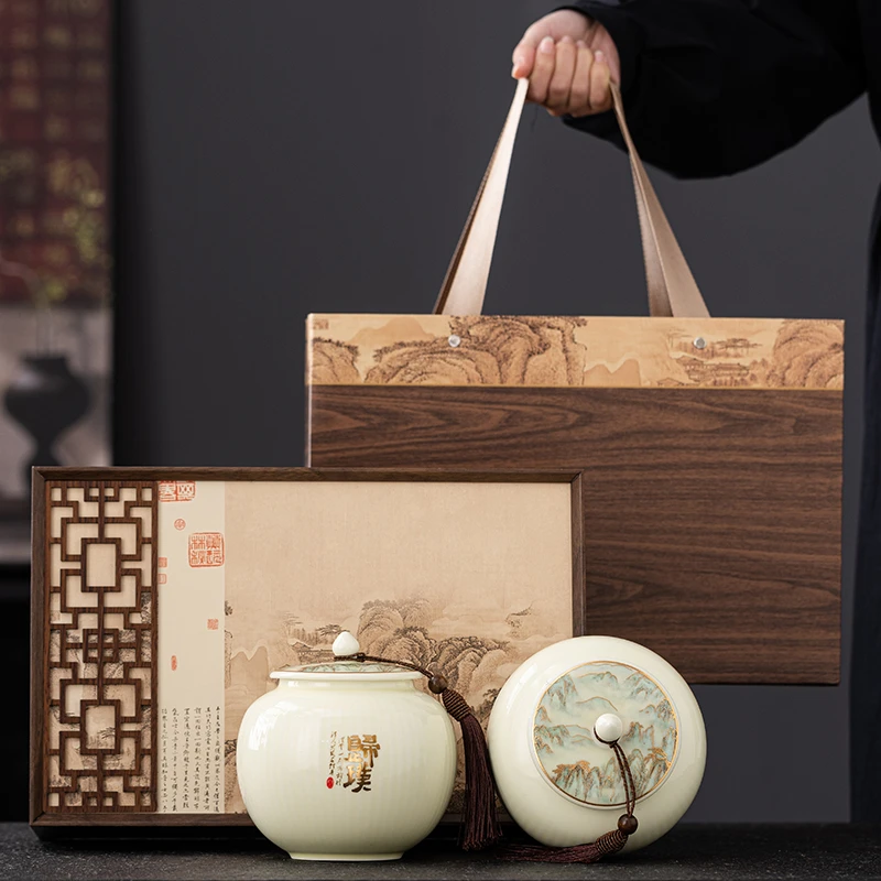 信阳毛尖2025新茶绿茶嫩芽毛尖浓香型300g过节送礼茶叶礼盒装