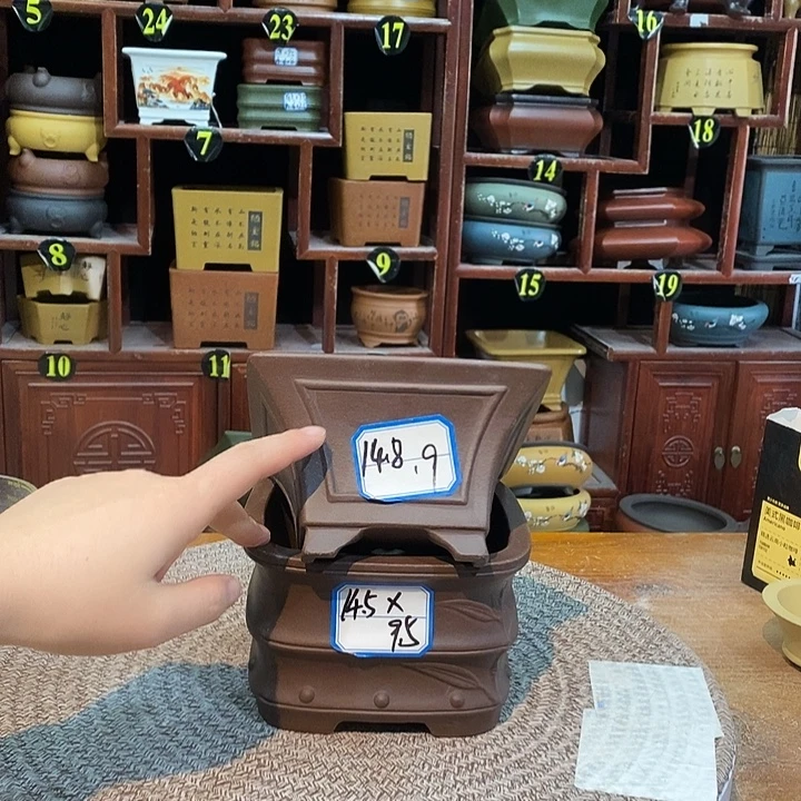 紫砂花盆紫砂花盆