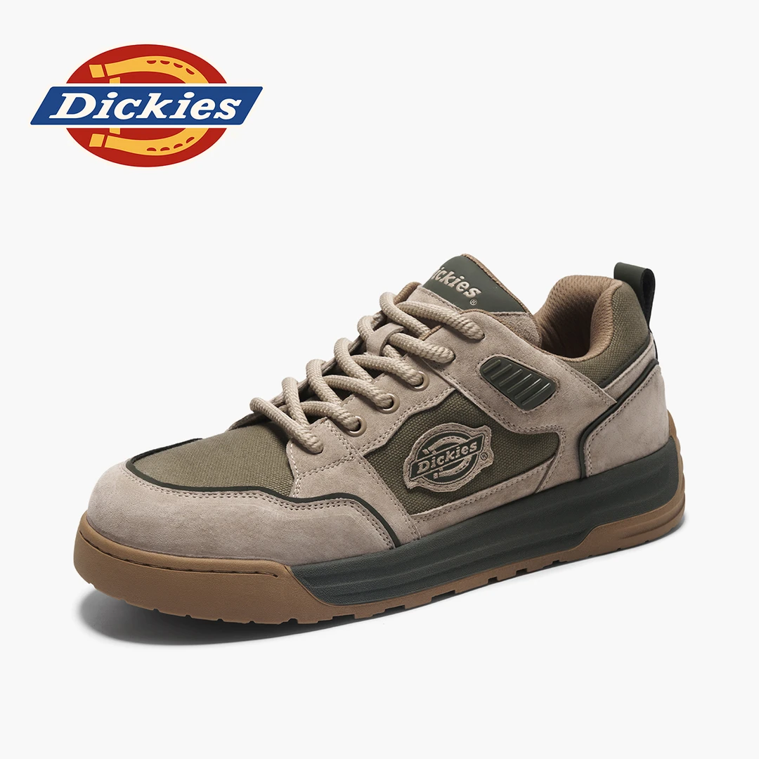 Dickies休闲板鞋2025新款防滑百搭透气板鞋低帮鞋男士休闲潮鞋男