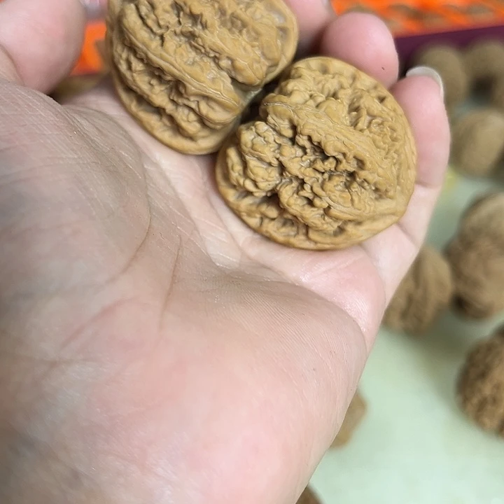 双***锋把件文玩核桃37左右粗筋朋友福利