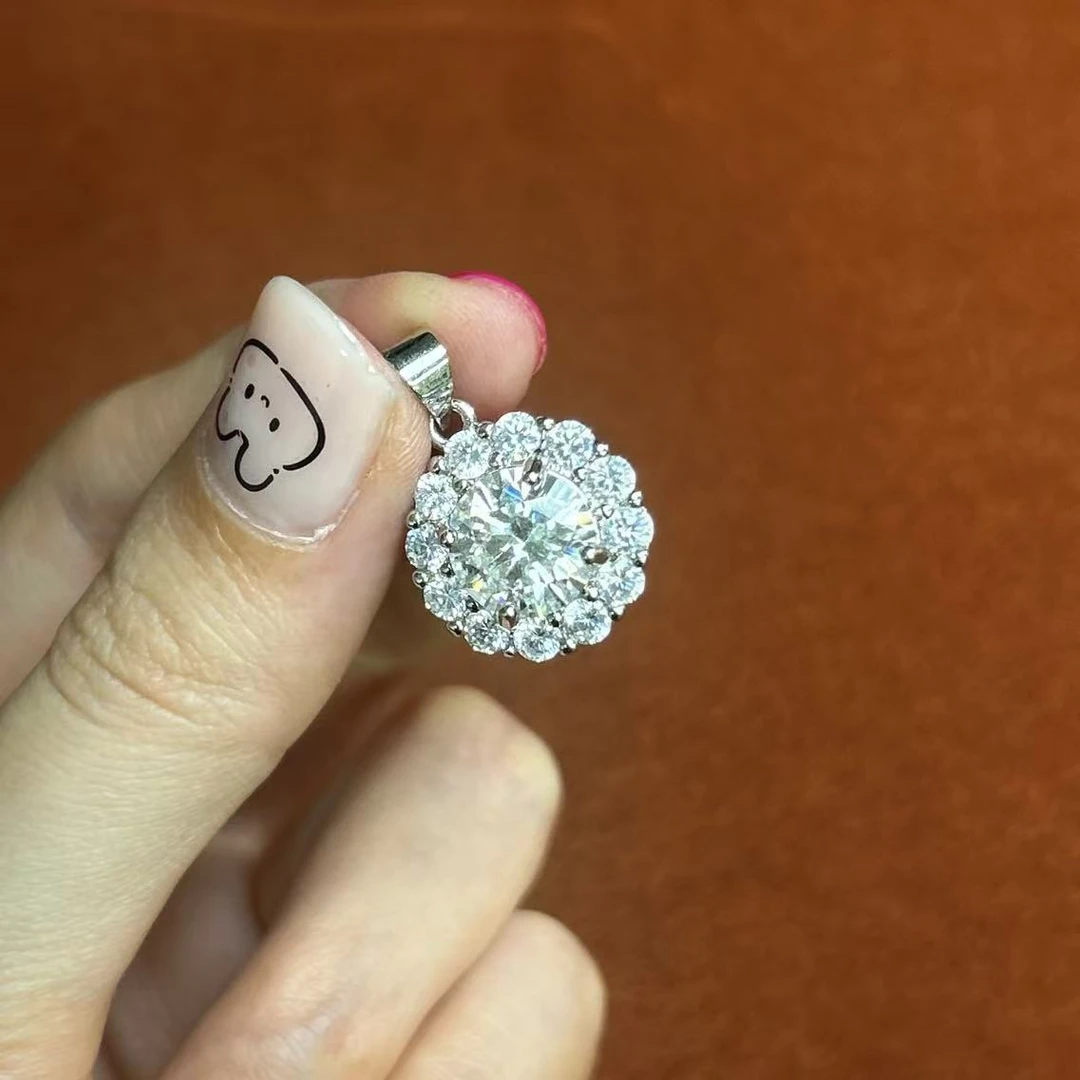 阿鲁沙-矿区高订气质925镀金女神吊坠配链403