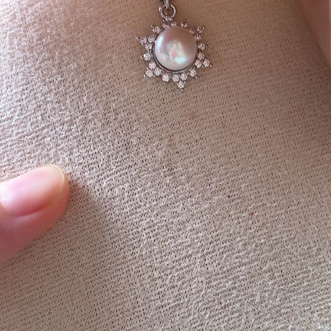 石英石铁合金项链