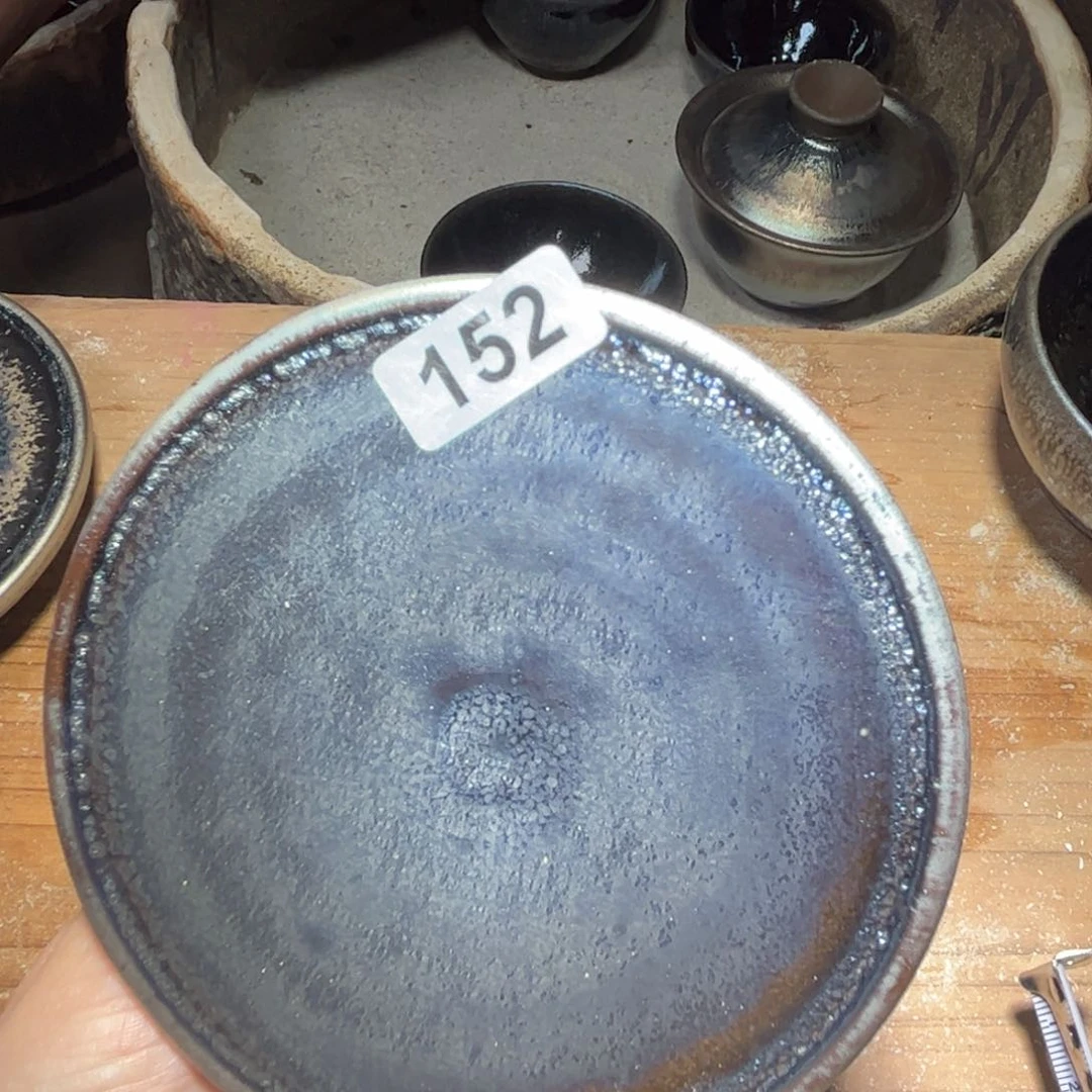 茶盏全手工原矿原釉建盏