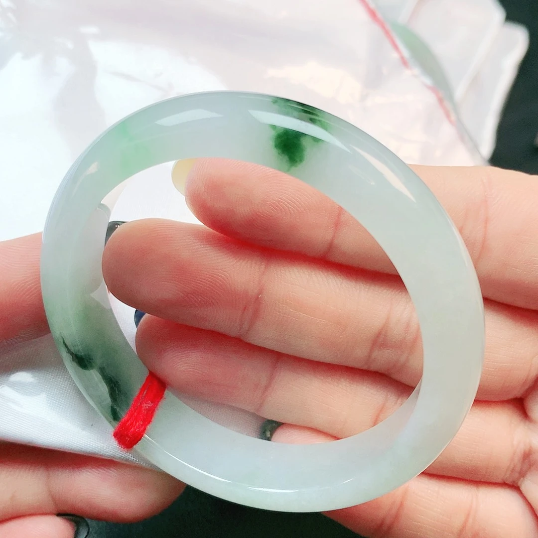 未镶嵌手镯翡翠正圈0008