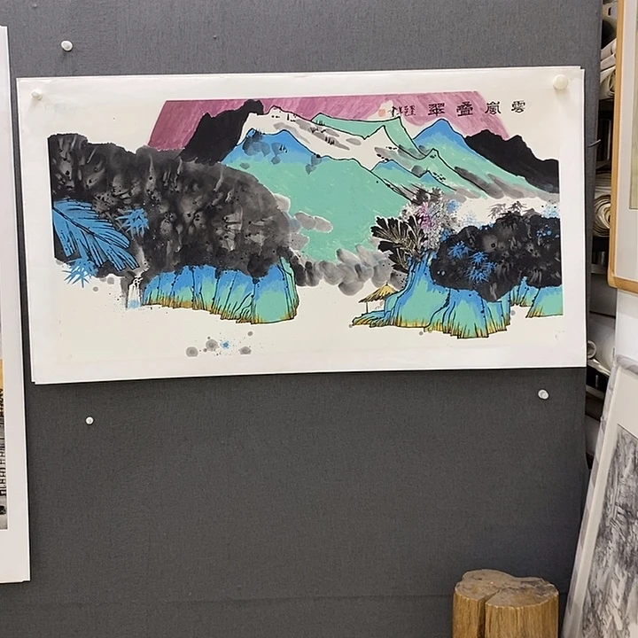 人***满国画手写手绘作品130