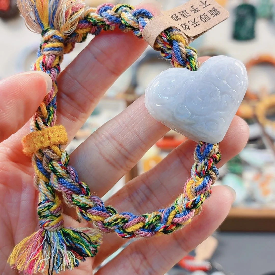 翡翠未镶嵌手链手串