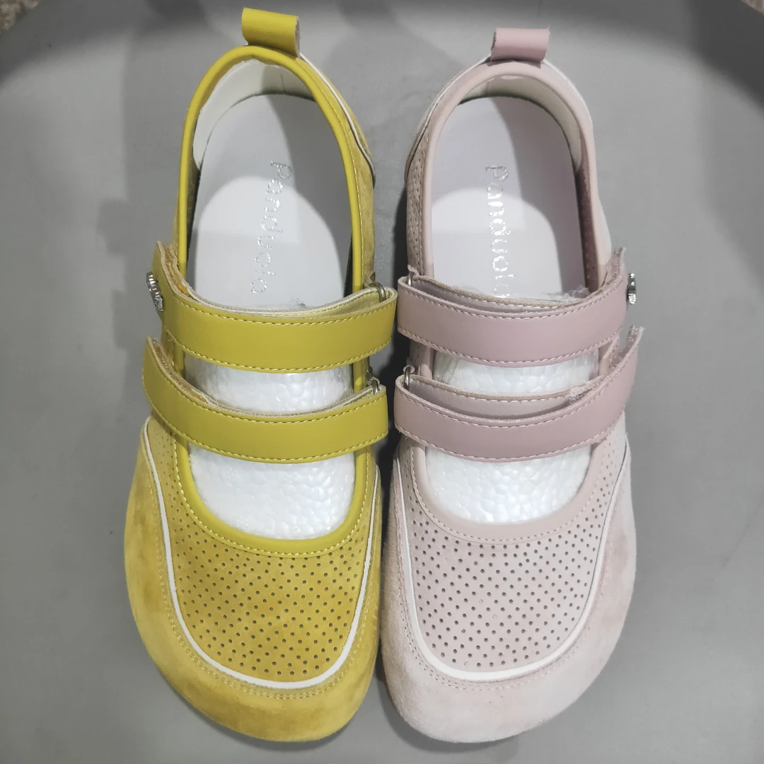 【老彭同学】夏季魔术贴透气单鞋Y9722-5