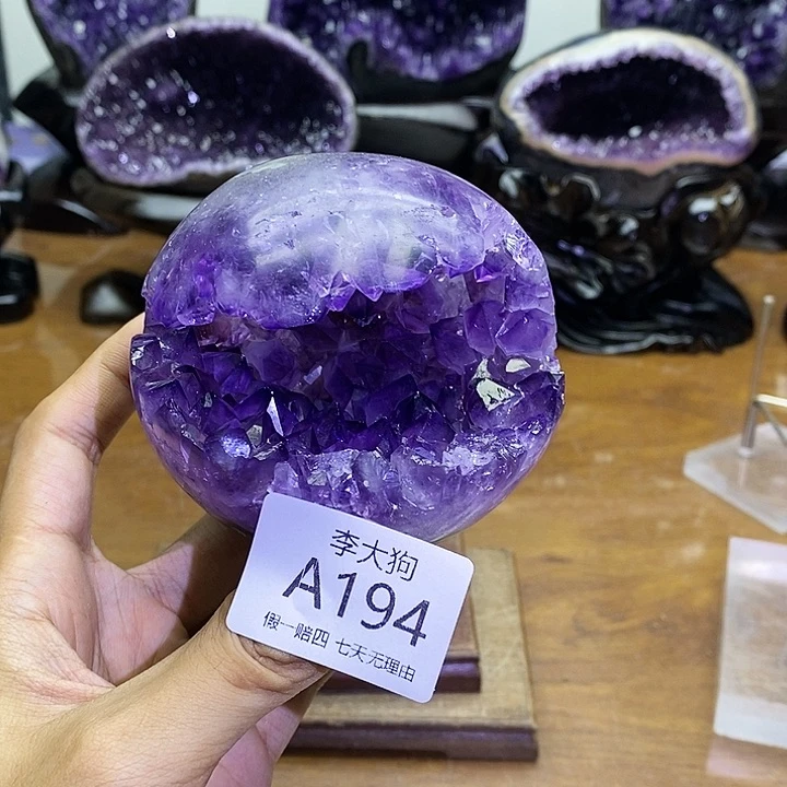 未镶嵌大型摆件（非配饰）紫晶